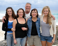 Dr. Kathleen Brady and family