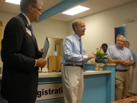 After hours clinic ceremony