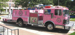 Pink fire trucks
