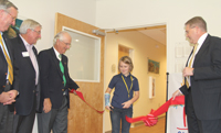 Ribbon cutting