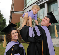 Drs. Juliana and
                                          Nathen Head with son Reiland